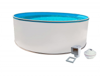 Бассейн Лагуна морозоустойчивый 3.00х1.25м круглый белый (скиммер, форсунка) 30515 Бассейн Лагуна морозоустойчивый 3.00х1.25м круглый белый (скиммер, форсунка) 30515